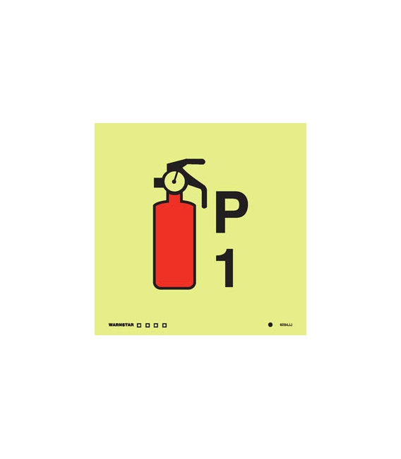 6084 1kg Powder fire extinguisher