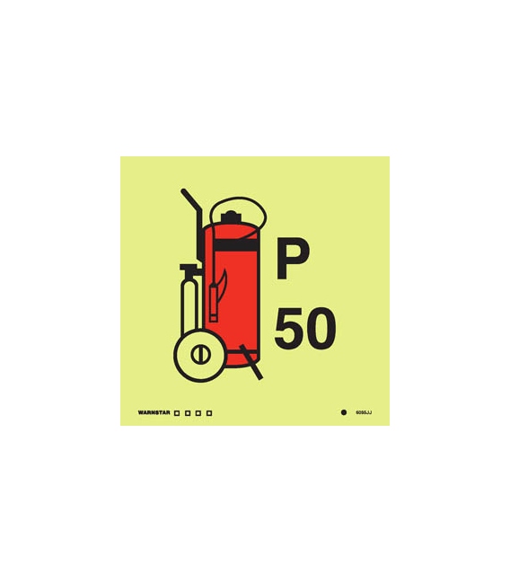 6085 50kg Wheeled powder fire extinguisher