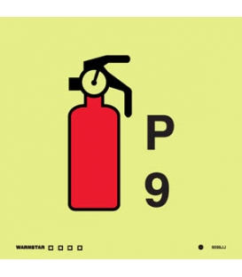 6088 Maritime Progress 9kg Powder fire extinguisher