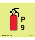 6088 Maritime Progress 9kg Powder fire extinguisher