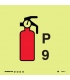 6088 9kg Powder fire extinguisher