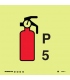 6090 5kg Powder fire extinguisher