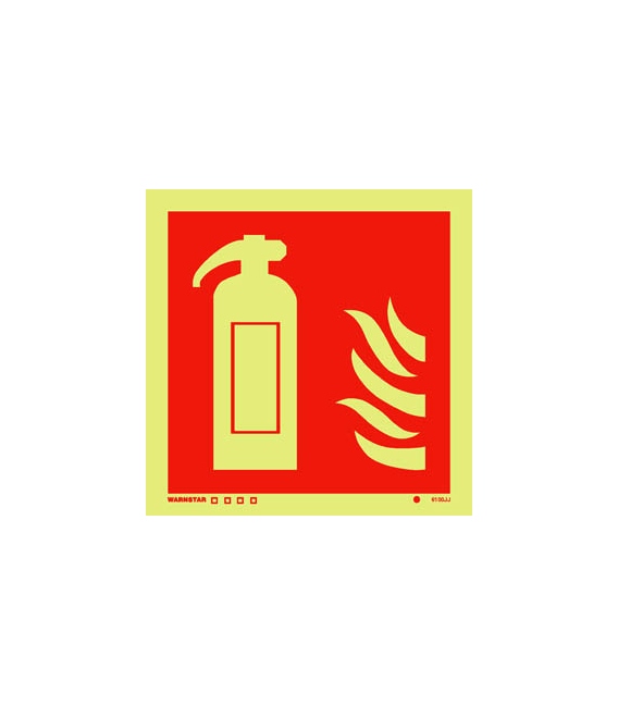 6100 Fire extinguisher symbol
