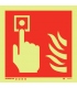6101 Fire alarm call point symbol