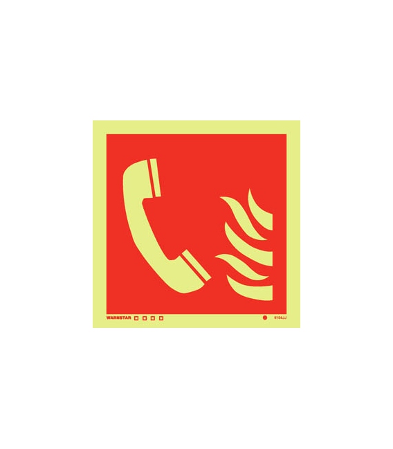 6104 Fire telephone symbol