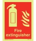 6120 Fire extinguisher + symbol