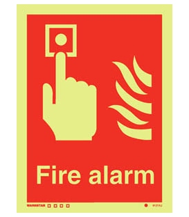 6121 Fire alarm + symbol