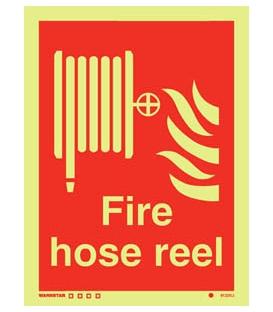 6122 Fire hose reel + symbol