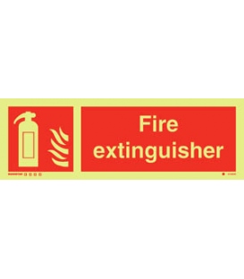 6140 Fire extinguisher + symbol