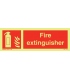 6140 Fire extinguisher + symbol