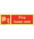6145 Fire hose reel + symbol