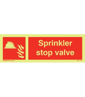 6152 Sprinkler stop valve + symbol