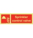 6153 Sprinkler control valve + symbol