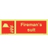 6158 Firemans suit + symbol