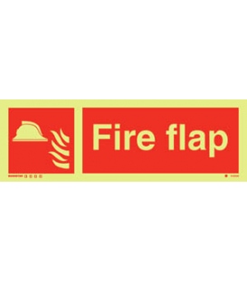 6160 Fire flap + symbol