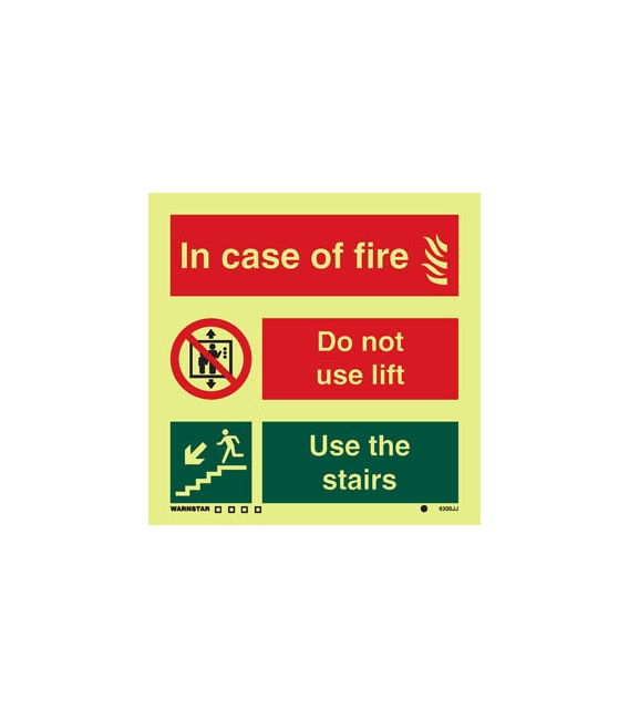 6300 In case of fire - Do not use elevators …