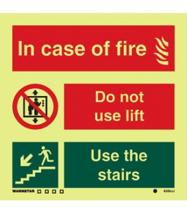 6300 In case of fire - Do not use elevators …