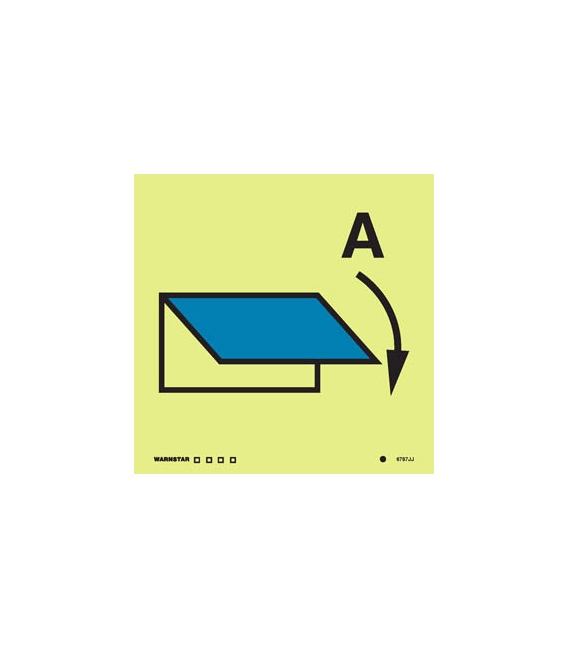 6787 Closing device for the accommodation ventilation inlet or outlet