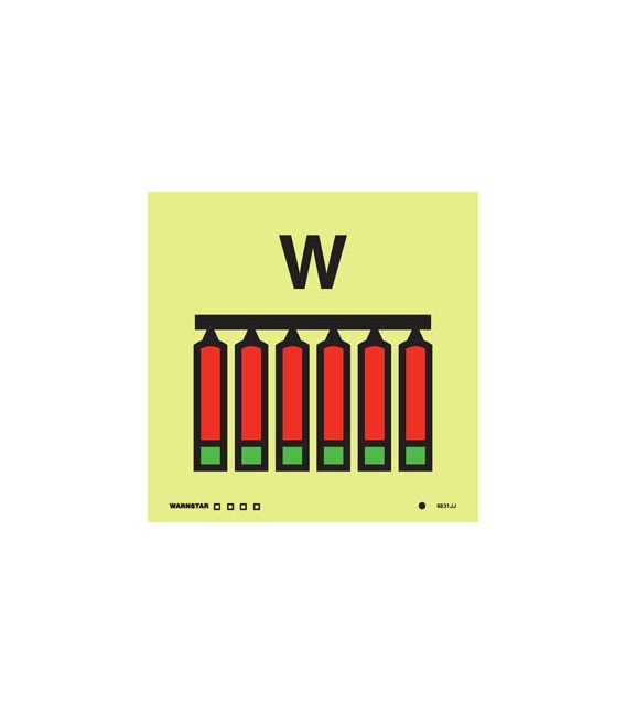 6831 Fixed water fire extinguishing battery