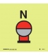 6833 Fixed Nitrogen fire extinguishing bottle in protected area