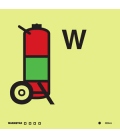 6856 Water wheeled fire extinguisher