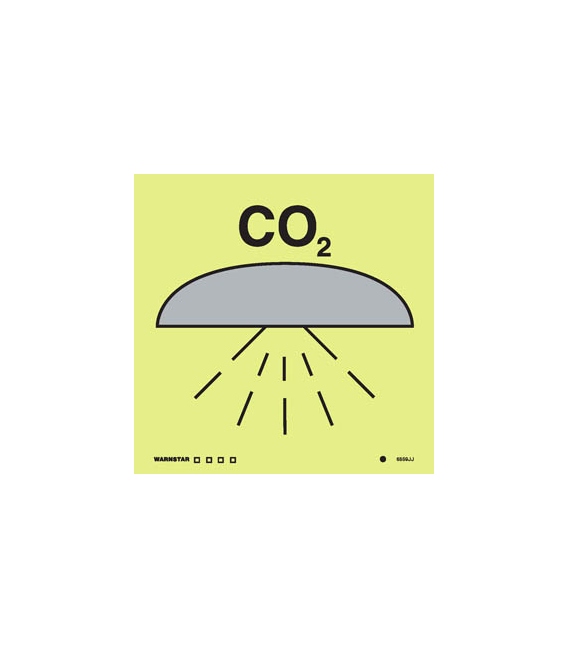6859 Space protected by Co2 fire extinguishing system