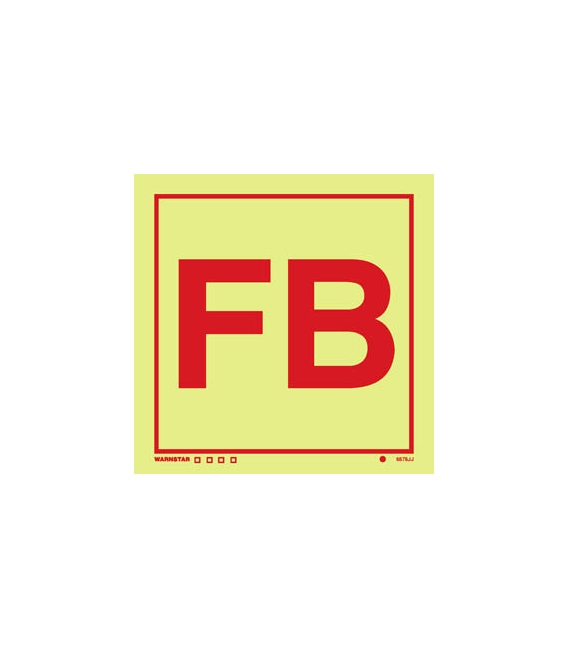 6878 Fire blanket - non standard sign
