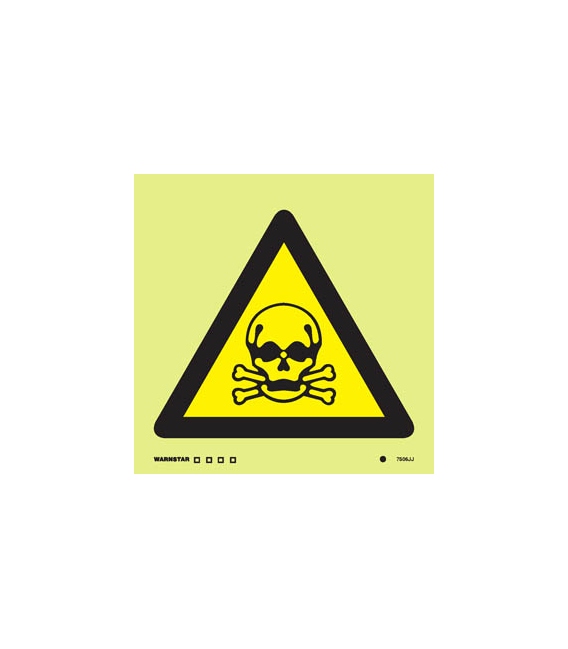 7506 Poison / toxic symbol