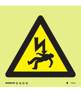 7516 Danger of death symbol