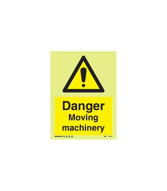 7546 Danger Moving machinery