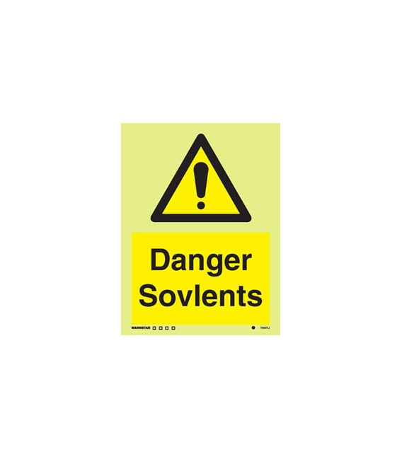 7555 Danger Solvents