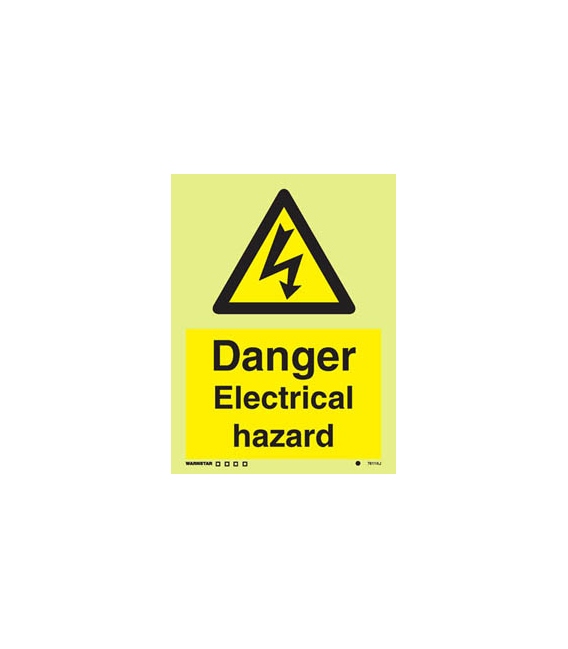 7611 Danger Electrical hazard