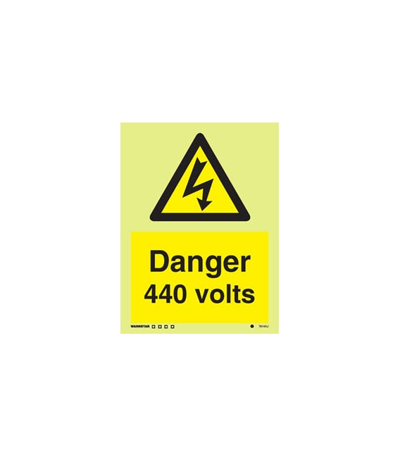 7614 Danger 440 volts