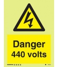 7614 Danger 440 volts