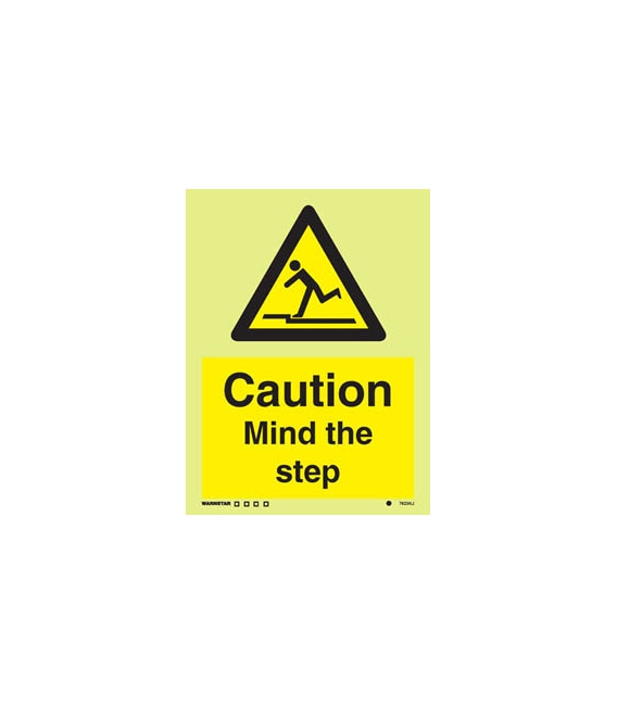 7623 Caution Mind the step