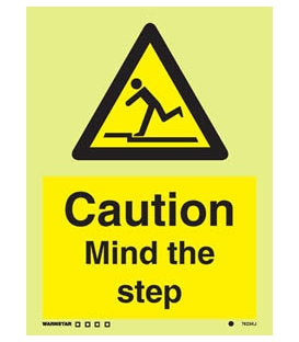 7623 Caution Mind the step