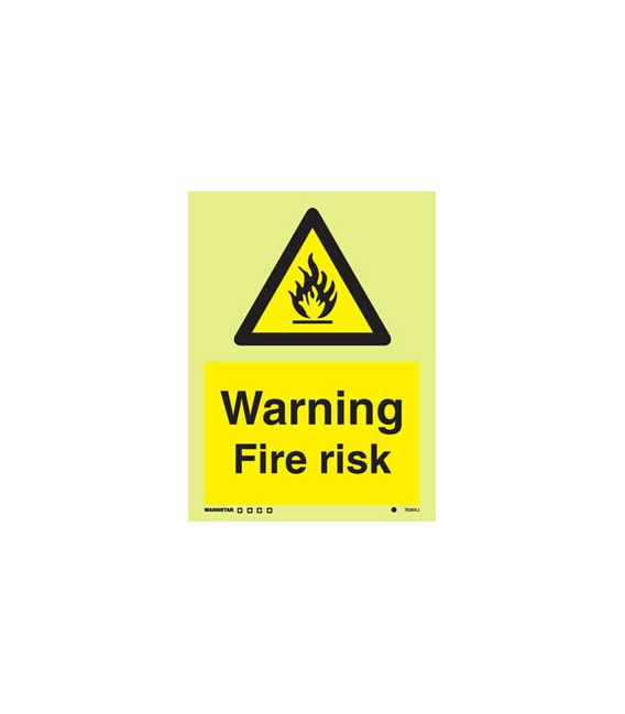 7630 Warning Fire risk