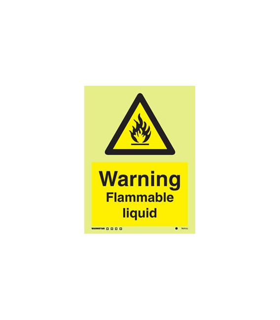 7631 Warning Flammable liquid