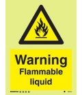7631 Warning Flammable liquid
