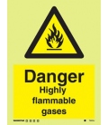 7632 Danger Highly flammable gases