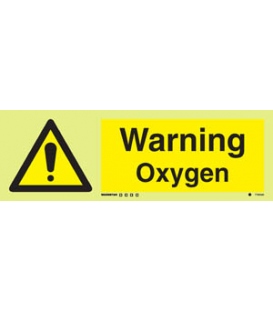 7700 Warning Oxygen + symbol