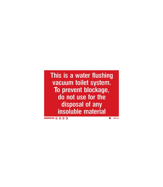 8001 This is a water flushing vacuum system