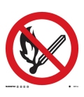 8501 No naked lights symbol