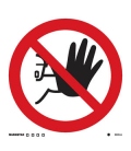 8502 No entry symbol