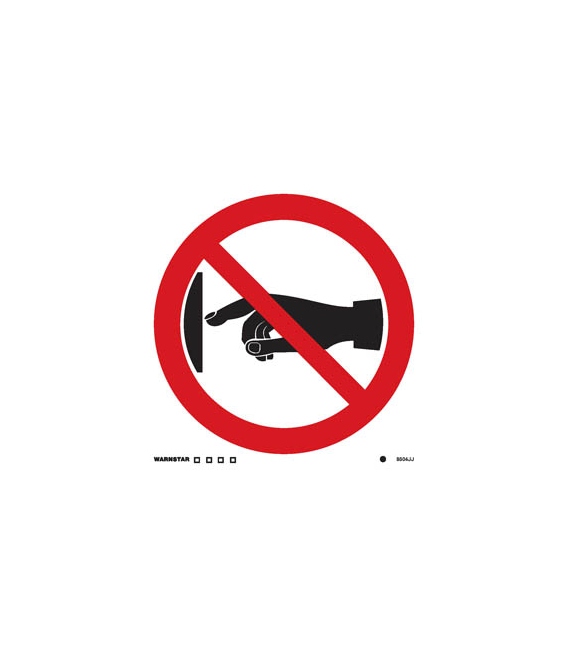 8504 Do not touch symbol
