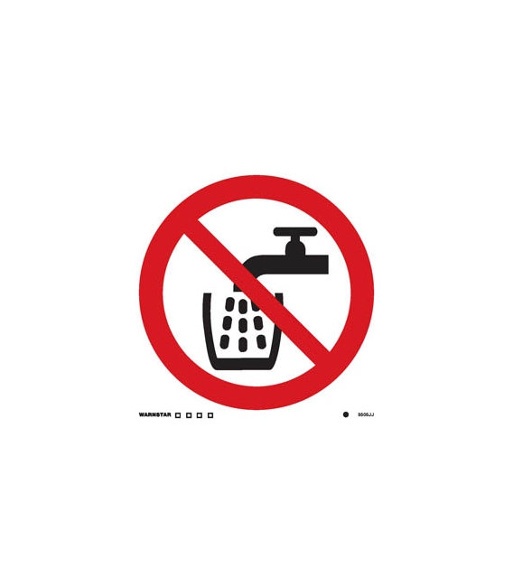 8505 Not drinking water symbol