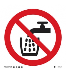 8505 Not drinking water symbol