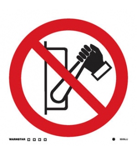 8506 Do not operate symbol
