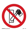 8506 Do not operate symbol