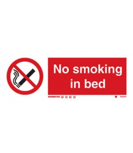 8520 No smoking in bed
